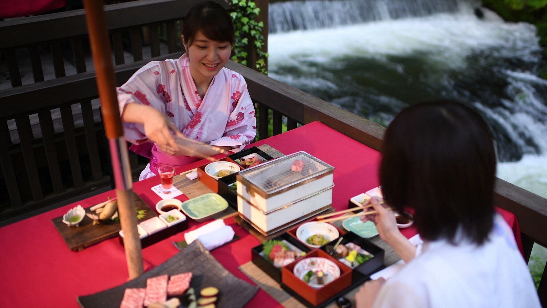 食事の様子