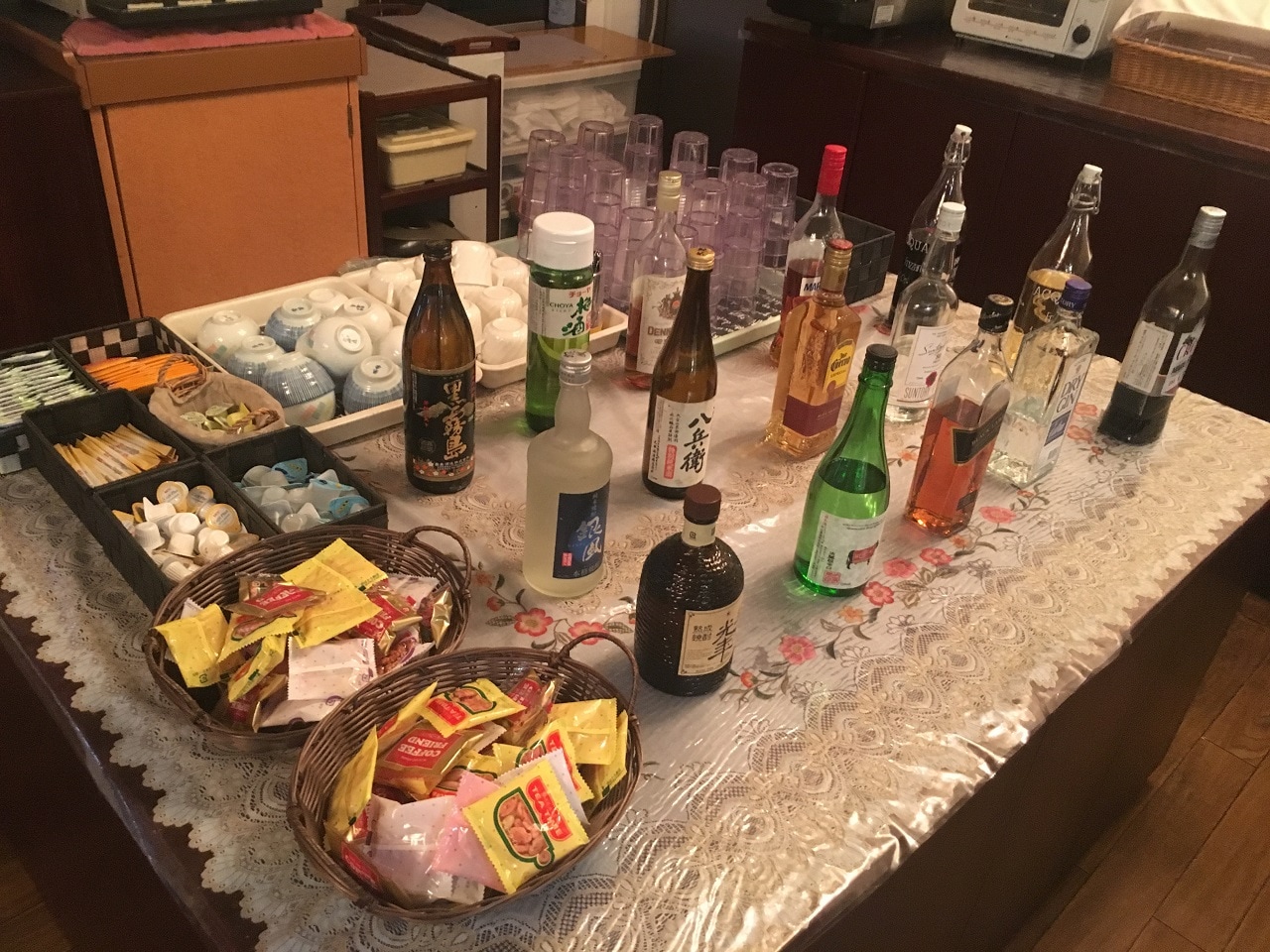 地酒に焼酎も