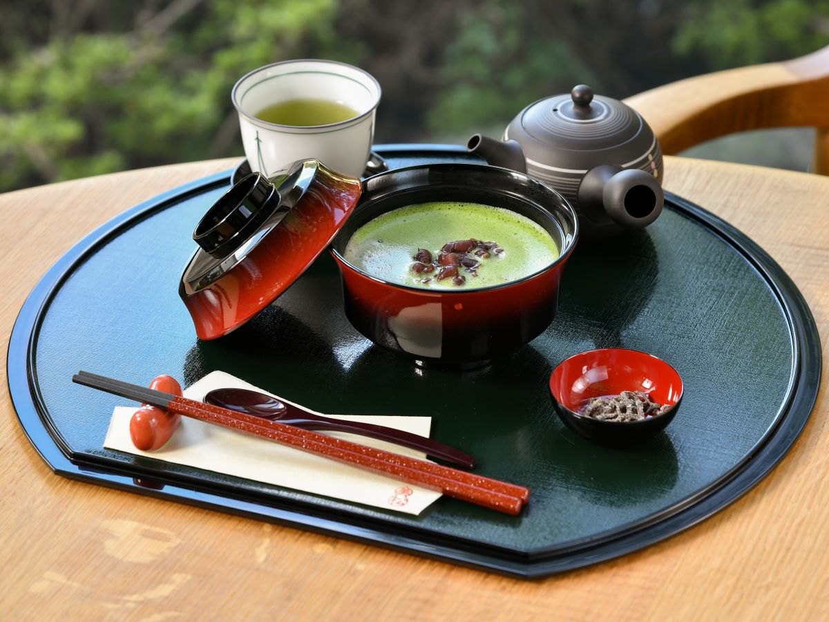 抹茶ぜんざいセット