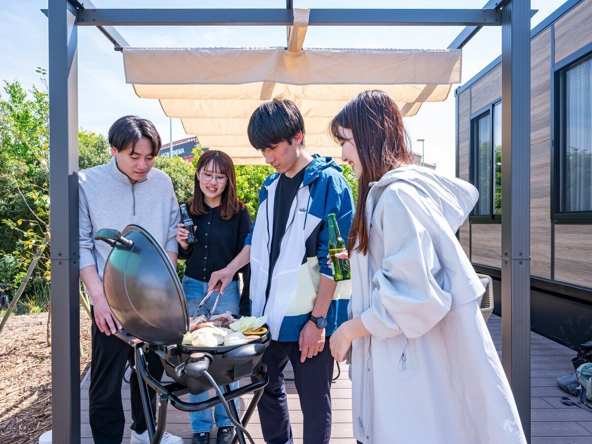 家族や仲間とBBQを楽しむ♪