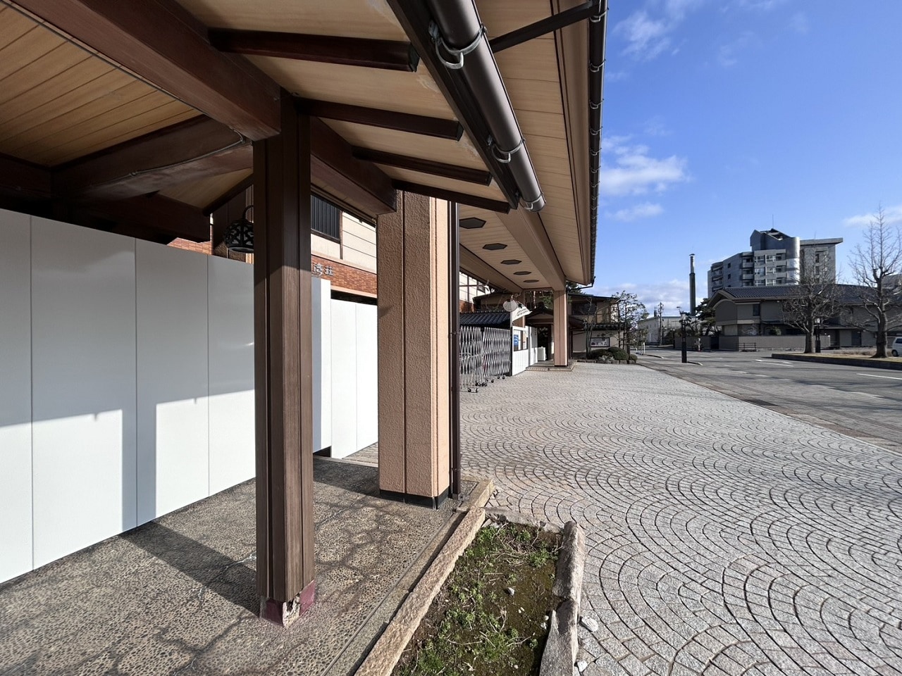 屋外通路