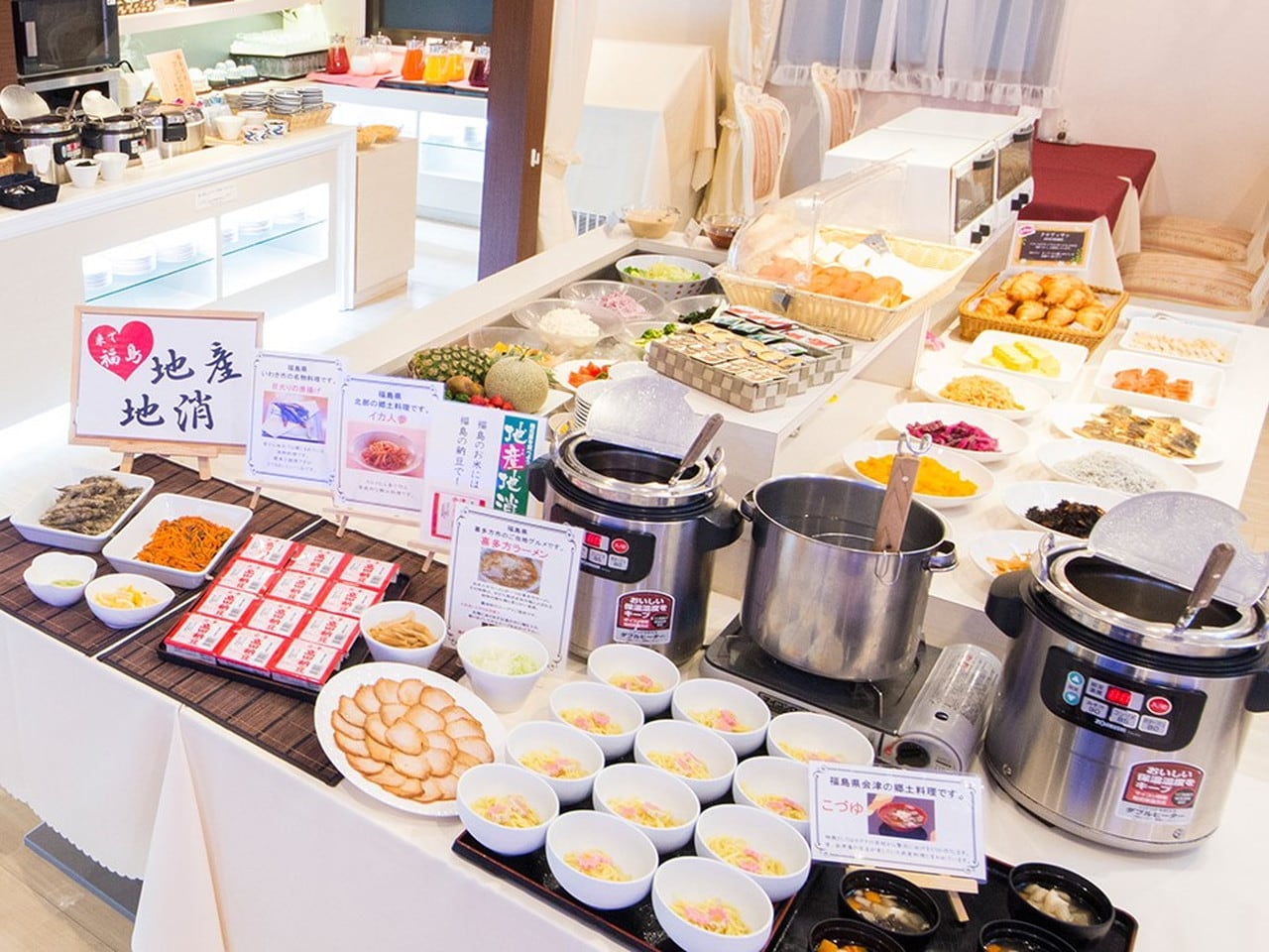 朝食バイキング