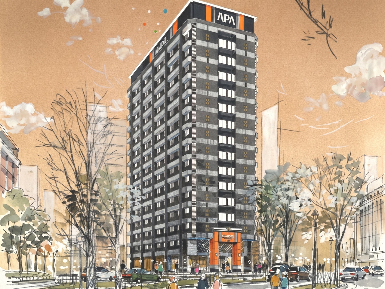 アパホテル〈渋谷駅前〉2026年12月24日（木）OPEN！