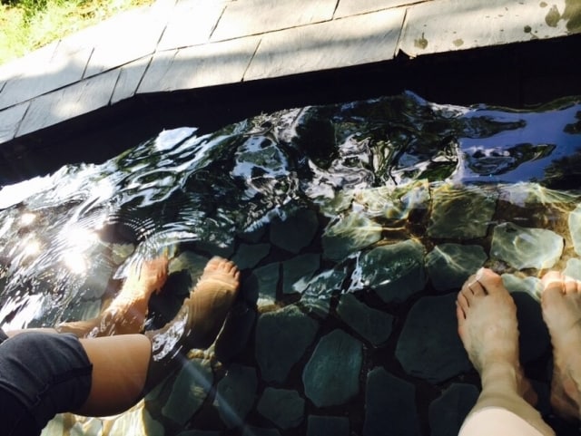 あいあい広場・足の湯「えんがわ」画像