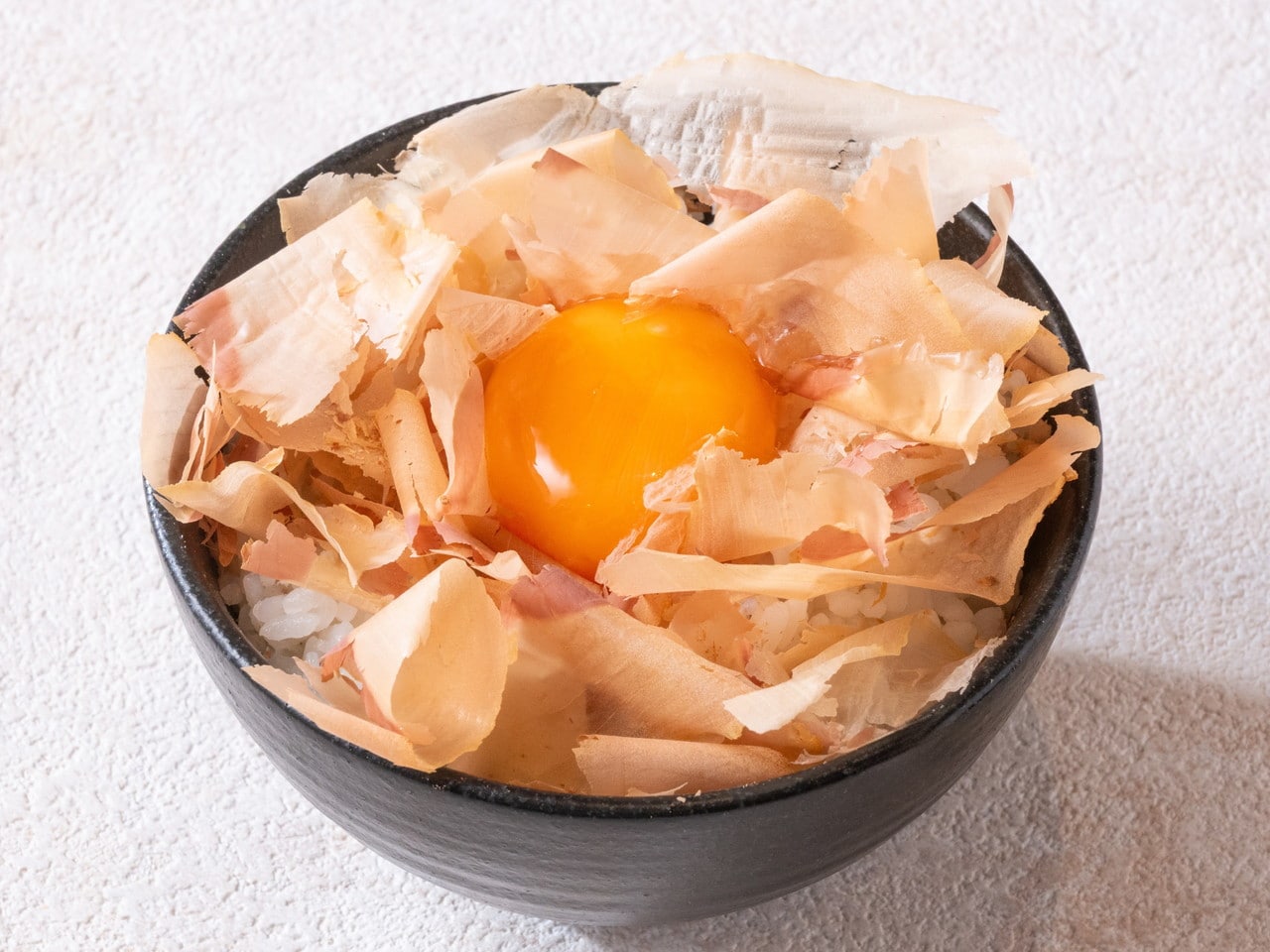 削りたてのかつお節ごはん