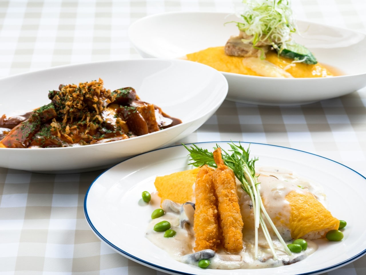 自慢のオムライスランチ