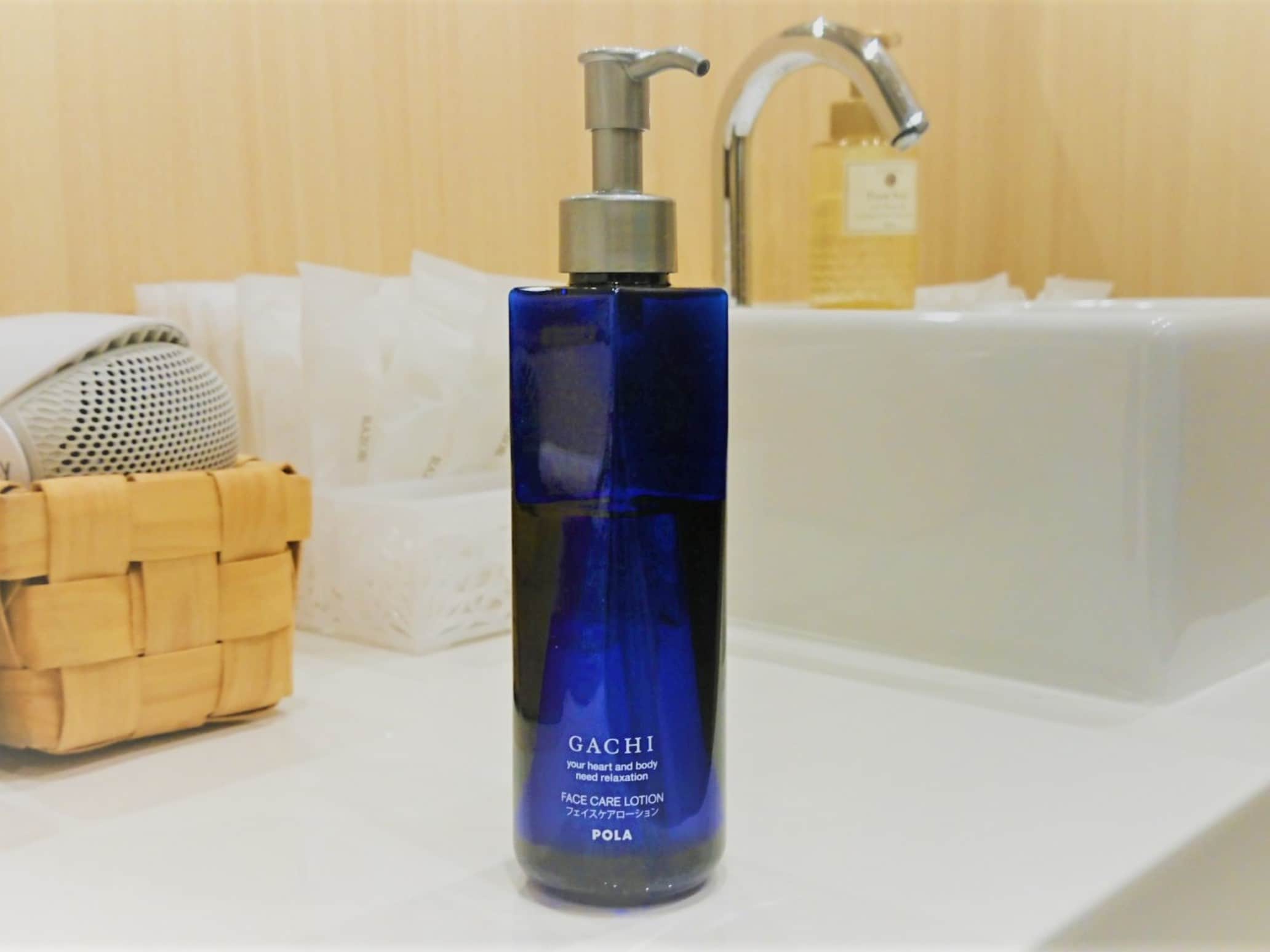 男湯にも化粧水を用意