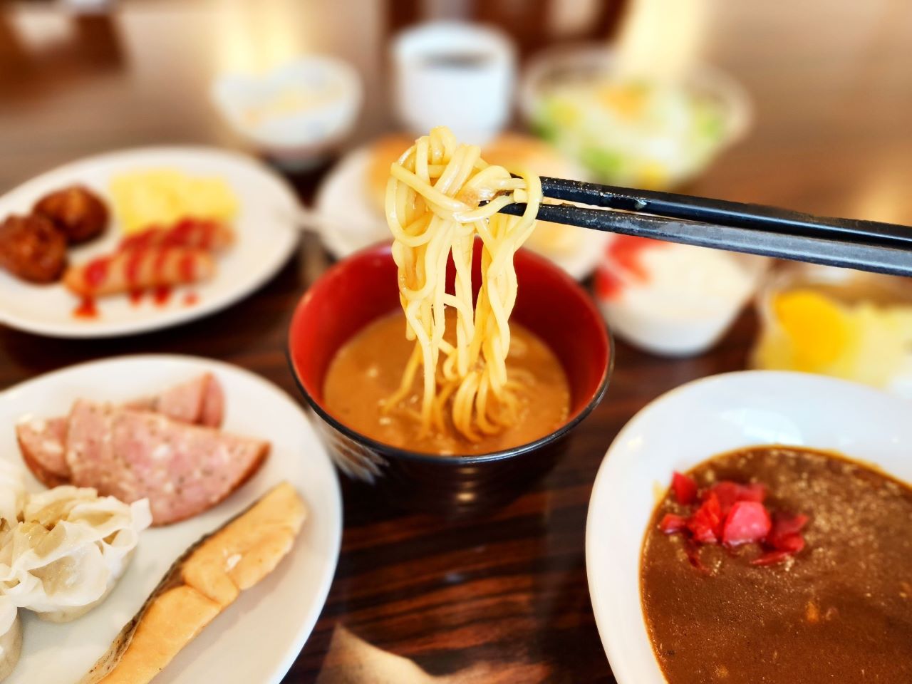 【朝食バイキング】