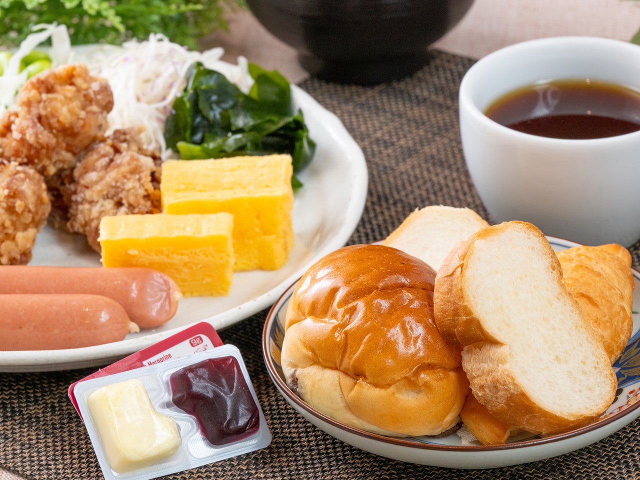 朝食ビュッフェ【盛り付け例】