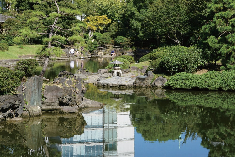 旧安田庭園画像
