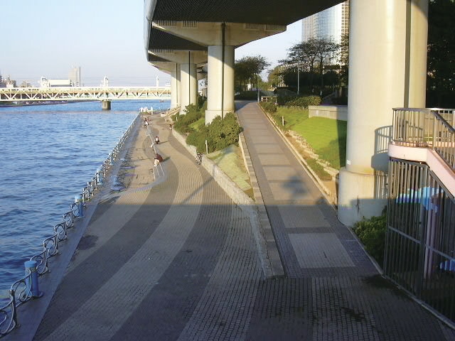 隅田川緑道公園画像