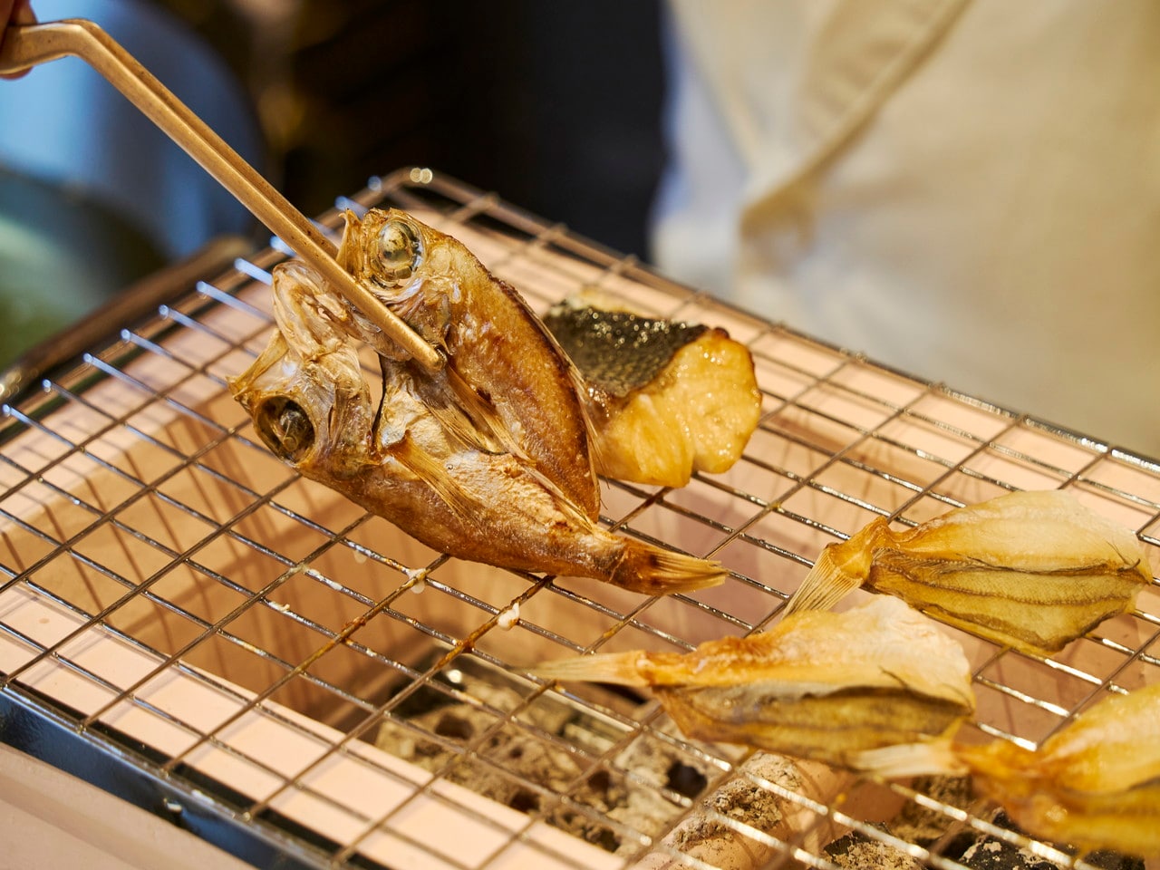本日の干物　鬼おろし添え
