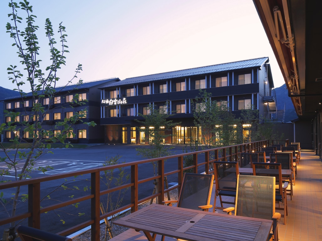 テラス（夜景）