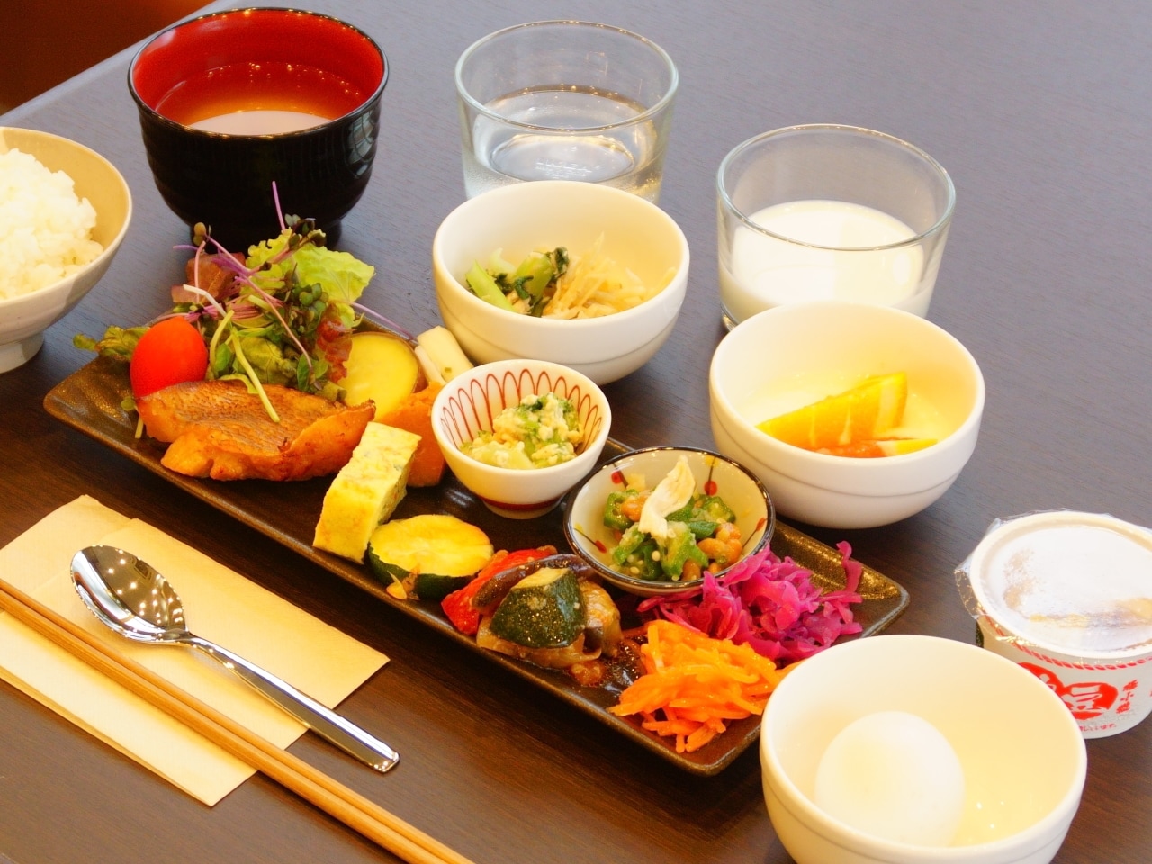 「和食プレート」の盛り付け一例