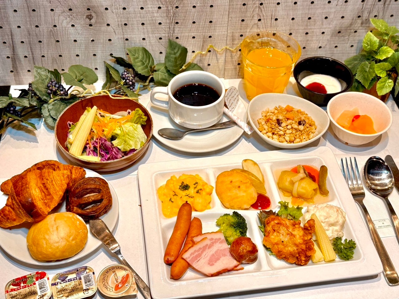 盛り付け例（洋食）