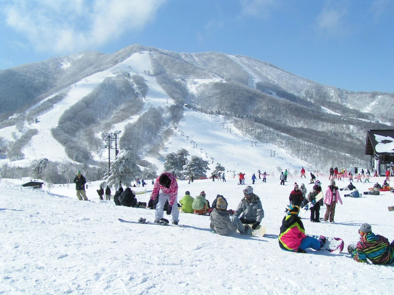斑尾高原スキー場風景