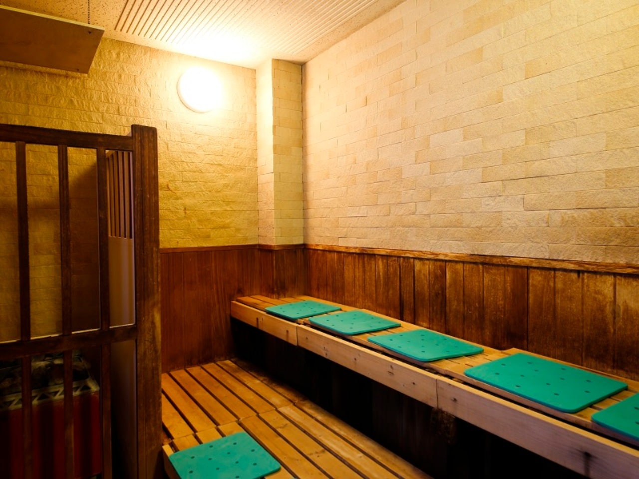 赤穂温泉さつき乃湯　男性浴場のドライサウナ