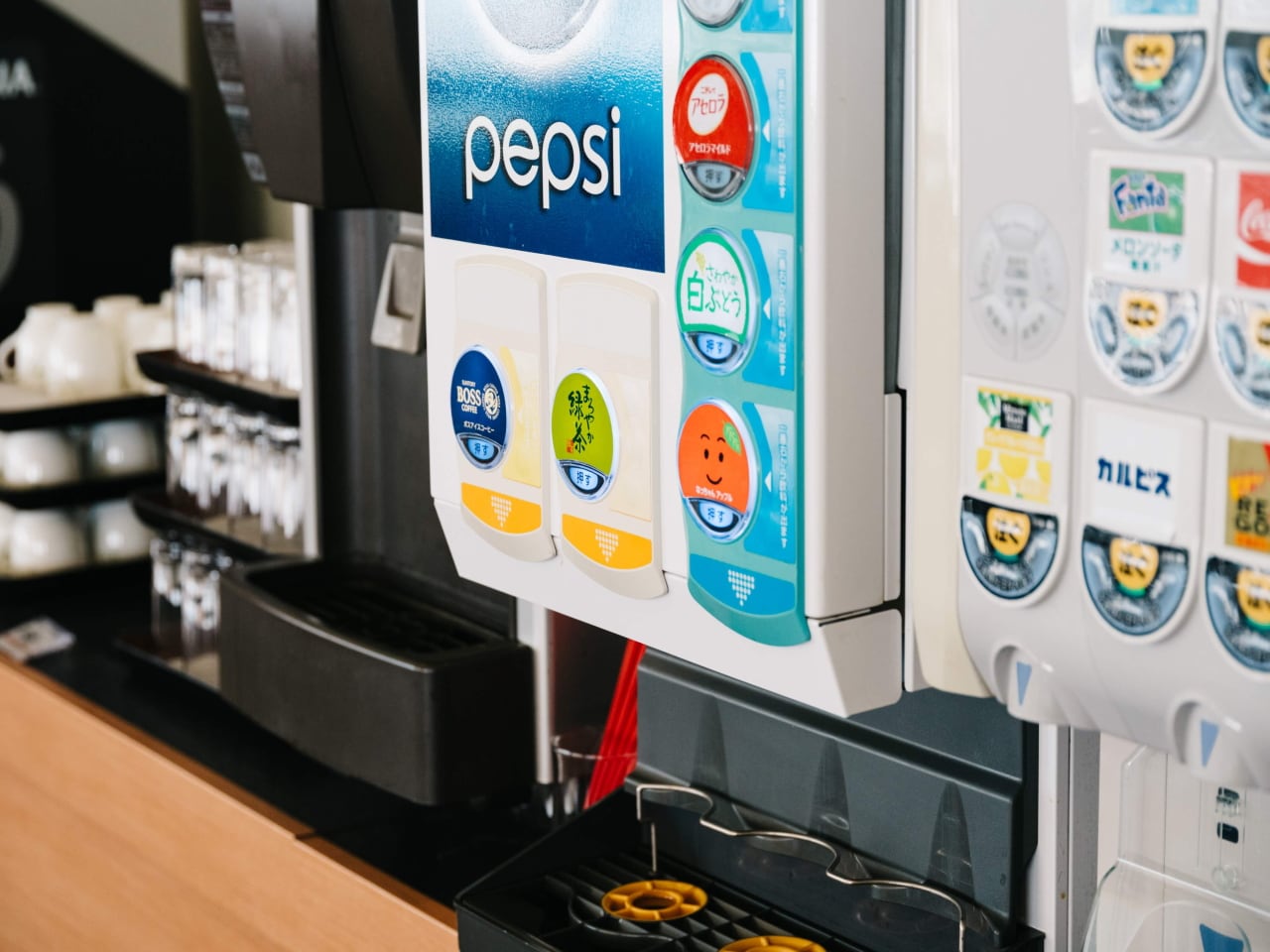 フリードリンクコーナー