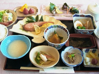 ご朝食セットメニュー一例