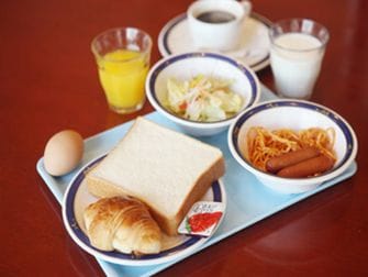 無料朝食コーナー