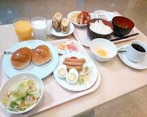 朝食無料サービス