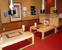 １Ｆ居酒屋・焼肉　牛鮮の店内です