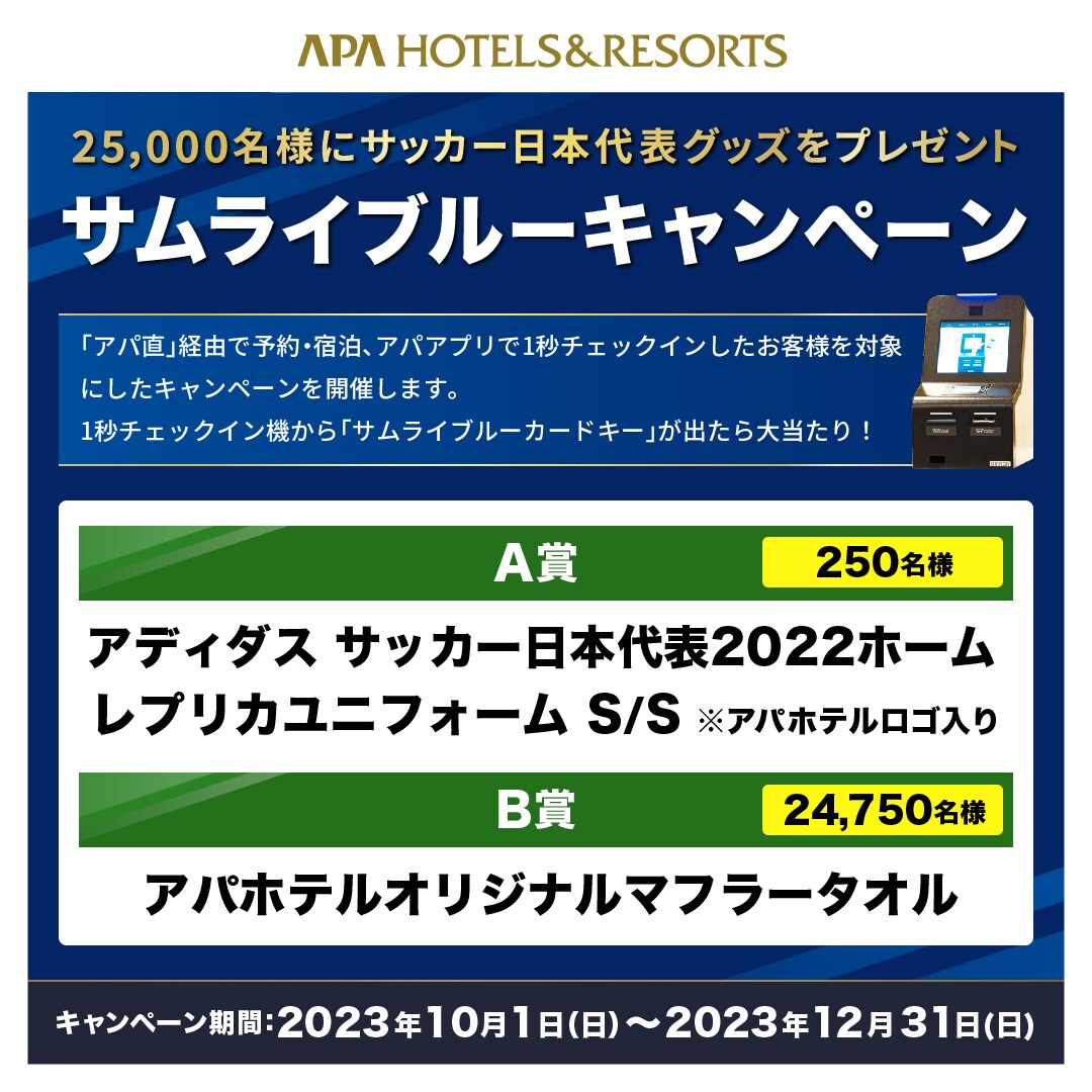 サムライブルーキャンペーン