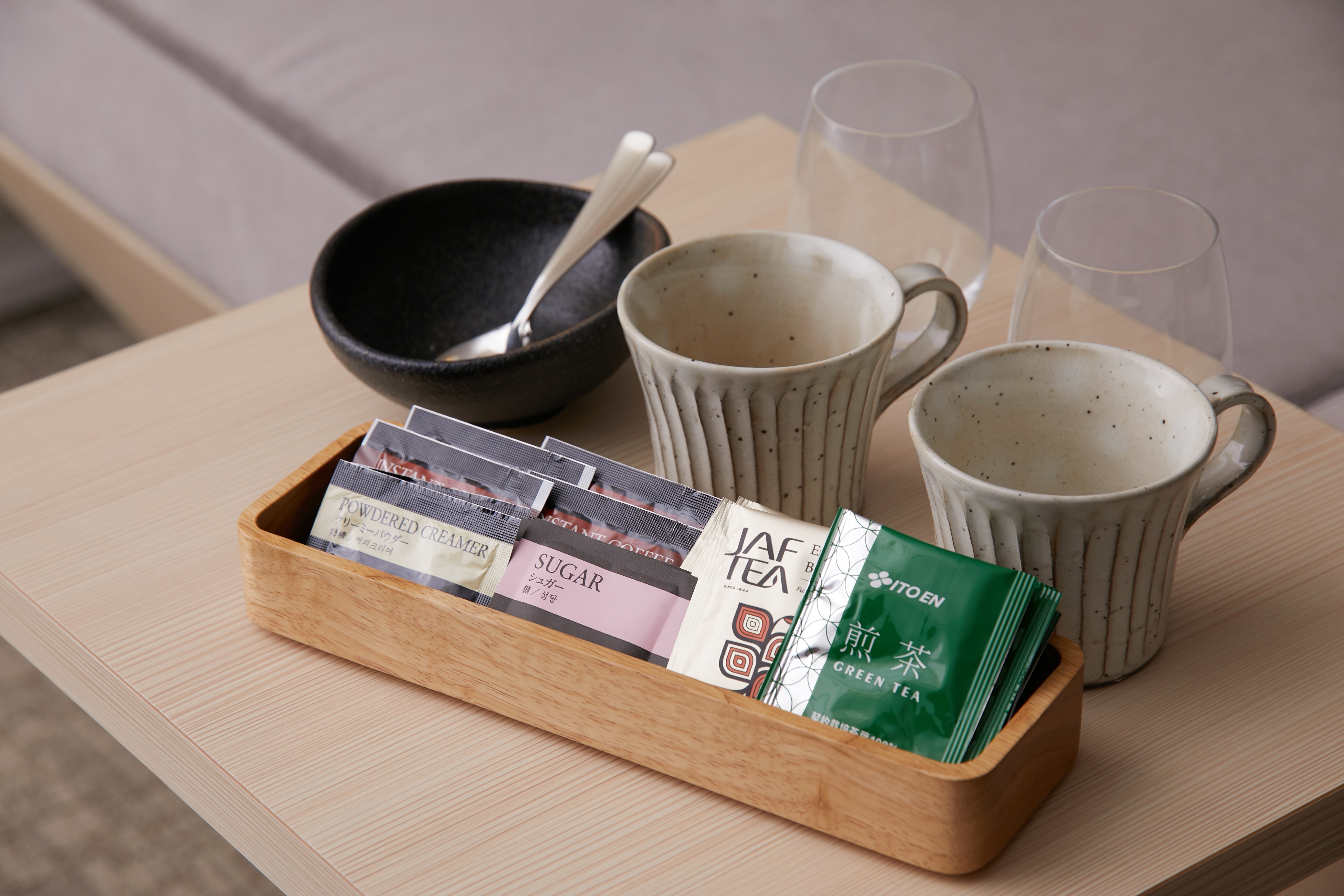 お部屋にウェルカムドリンクをご用意